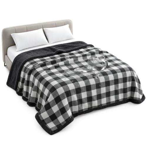 Catalonia Waterproof Blanket for Bed, Reversible Leakproof Throw