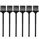 Detail Cleaning Brush 6-Pack, Nylon Bristle Tool for Grinders & Keyboards