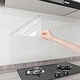 壁紙シール ウォールステッカー 40*300cm×1枚 壁紙シール 保護シート キッチン 壁 透明 壁用 汚れ防止 防水 防油 防汚 耐熱 台所用 台所ステッカー 貼って剥がせる 糊残り無し