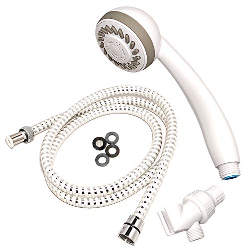 Ducha de mano con 3 funciones y manguera flexible de 59 in miniatura 1
