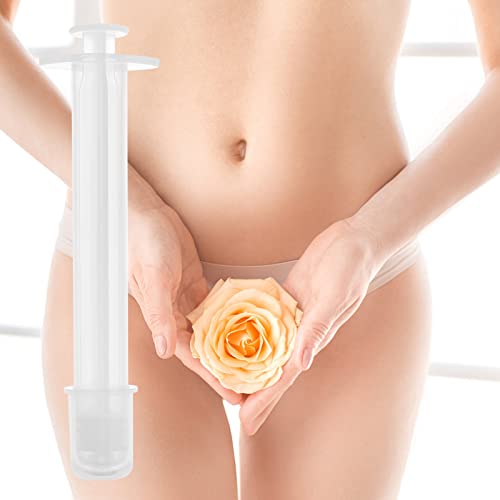 Image of ARTIBETTER Disposable Gynecological Injector Aid Tool with Pe Material Leak-Proof Silicone Cap Flat Tip for Accurate Medicine 100 Pack Compact 3.93In Size for Convenient Home Use