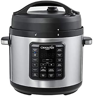 Crock-Pot Express Easy Release | 6 Quart Slow, Pressure, Multi Cooker, 6QT, Stainless