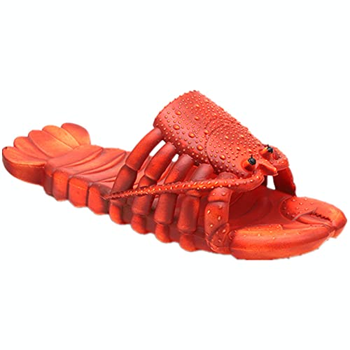 BING RUI CO Lobster Slippers Funny fish slippers Summer Beach Essentials and Holiday Gifts for Unisex3