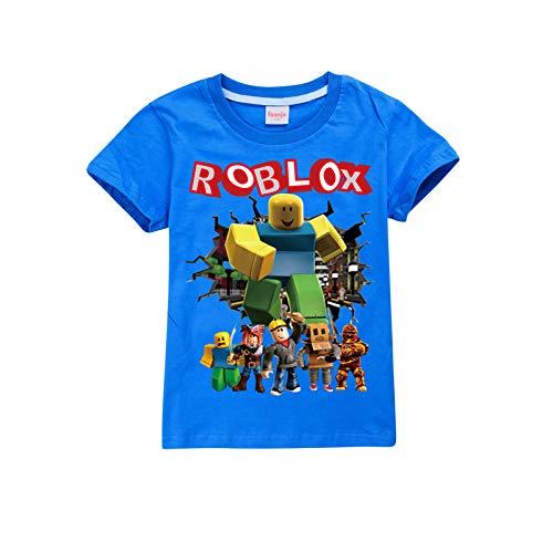 T-shirts à manches courtes enfants 2-13 ans pour garçons et filles en coton