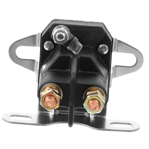 Solénoïde de démarrage pour tondeuse à gazon | Lot de 2 relais électromagnétiques durables - 4