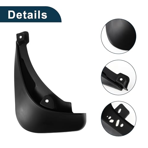 Image of Mud Flaps Splash Guards for FIAT Viaggio 2012-2018 W /Mount Accessories Mud Guards Front and Rear 1 Set