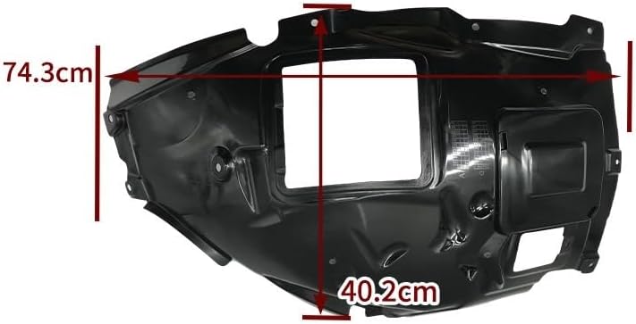 Fit For BMW 3 Series F35 Liner Front Wheel Liner Front Section 51717260725(Left)