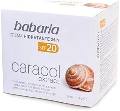 Babaria Caracol Snail Extract Moisturiser Face Cream 50 ml