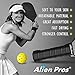 ALIEN PROS Pickleball Overgrip (4-Pack) with Ridges for Better Grip Control - Precut and Dry Feel Pickleball Grip Tape - Non-Slip Pickleball Paddle Grip Tape for High Performance (Ridged Dry, Red)