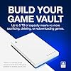 Seagate Game Drive för PS4/PS5 5TB, Extern HDD, USB 3.0, Officiellt Licensierad, Blå LED, inkl. 2 veckor PlayStation+ (STLV5000202) #4