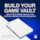 Seagate Game Drive PS4/PS5 2TB, tragbare externe Festplatte, 2.5 Zoll, USB 3.0, weiß, LED blau, inkl. 2 Wochen Playstation+ (STLV2000202)