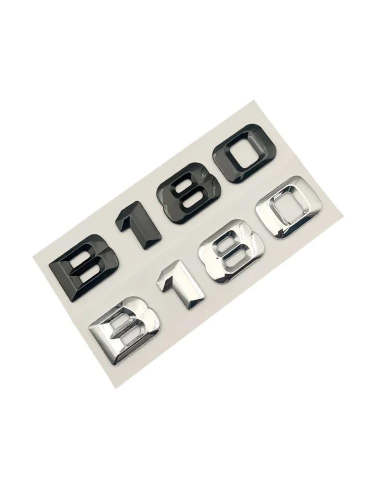 Monogramme de coffre 4MATIC pour Mercedes B180 au look urbain et dynamique