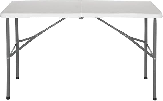 Catering and Camping Table Folding Portable Rectangular 122 cm, 150 cm, 180 cm, 240 cm | Dayron | Multipurpose: Camping, Events in Outdoor or Indoor Spaces | Resin and Steel Legs
