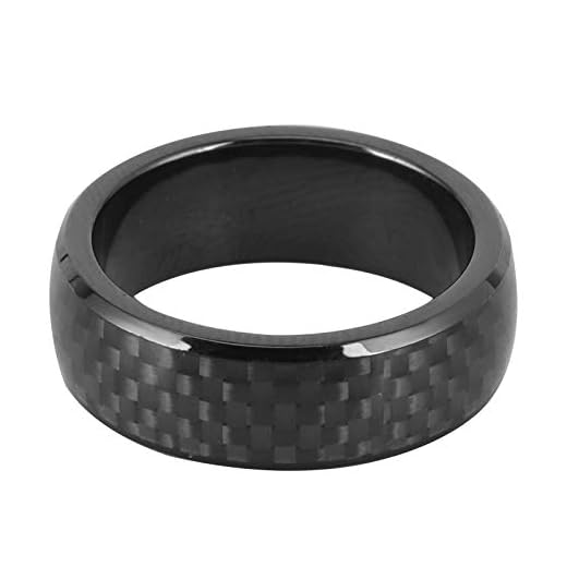 Smart Ring Key for Tesla Carbon Fiber Car Smart Finger Key Ring Accessory Fit for Tesla Model 3 / X/S/Y All Year Smart Wearable Device Smart Ring with Box(11)