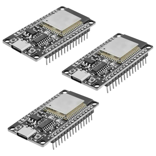 Ya en mundofriki.es: APKLVSR ESP32 NodeMCU Módulo para placa de desarrollo ESP32 NodeMCU ESP32 USB C Módulo 2.4 GHz WiFi + Bluetooth Dual Cores, con chip CH340, para Arduino (3 unidades)