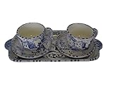 albissola ristoranti Tazze da caffè. Servizio da caffè per due in ceramica in stile\