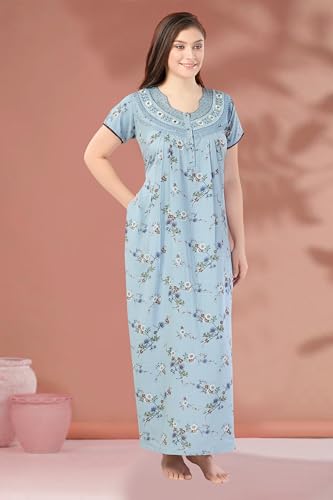 Image of Soulemo Women's Printed Nighty (Alpine) 1629