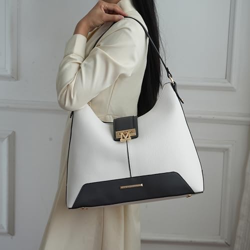 Image of MKF Collection Hobo Bag for Women & Wristlet Wallet Set, Vegan Leather Handbag Purse Set, Shoulder bags by Mia K