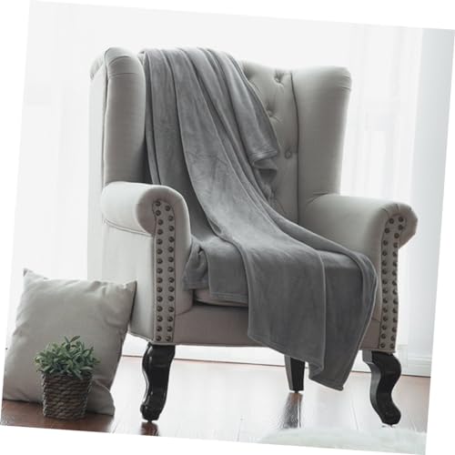 Plaid lavable machine couverture polaire douce pour sieste - 6