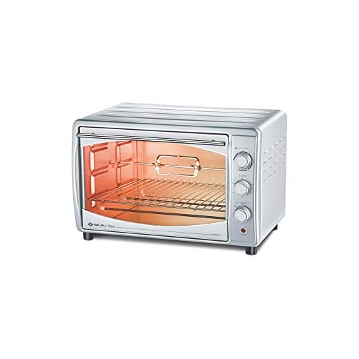 Bajaj Majesty 4500 TMCSS 45-Litre Oven Toaster Grill (Silver)