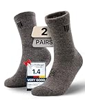 Juclise Alpaca Wool Micro Crew Hiking Socks Midweight Moisture Wicking Anti-blister Cushioned (US, Alpha, Large, Regular, Regular, Camel Grey)