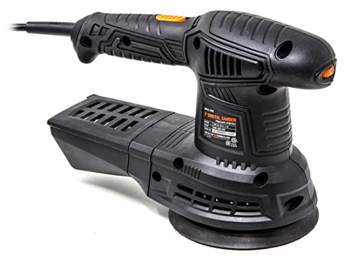 Image of WEN 6305 3.7-Amp 5-Inch Variable Speed Random Orbit Rotary Sander, Black