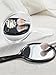 Macaki Hand Mirror, Double-Sided 1X/5X Magnifying Mirror with Handle, Acrylic, 8.3
