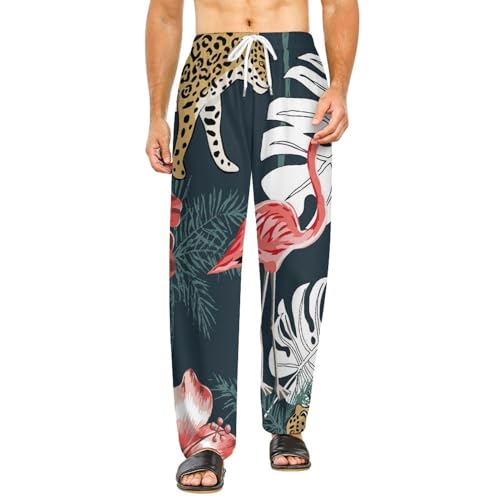 Pantalon de détente léopard en taille S pour vos soirées cocooning