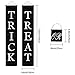 OurWarm Halloween Decorations Outdoor - Trick or Treat Door Set, Halloween Hanging Sign for Front Door or Indoor Home Décor