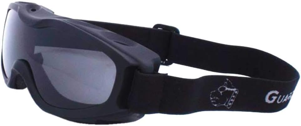 Guard-Dogs Goggles, Evader 2 Matte Black (Smoke w/FogStopper)