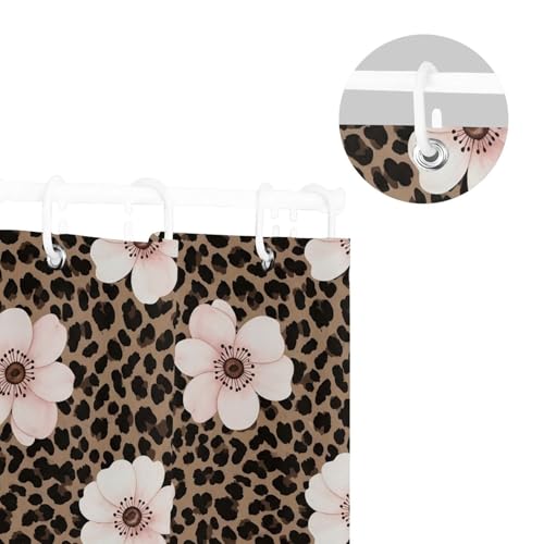 Rideau de douche textile résistant à l'eau pour en finir avec les flaques au sol - 6