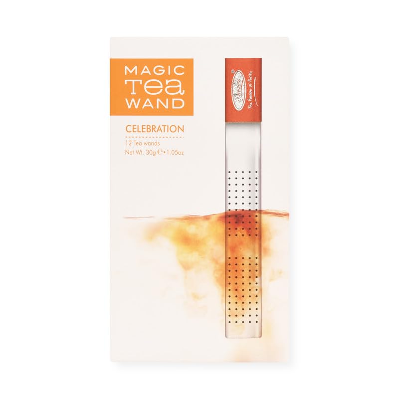 Té negro con sabor a frutas 12 varitas desechables miniatura 1