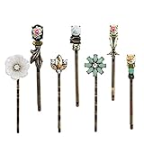 7Pcs Hair Clips Retro Hair Pins for Women Hairpins for Ladies and Girls Headwear Styling Tools Hair...