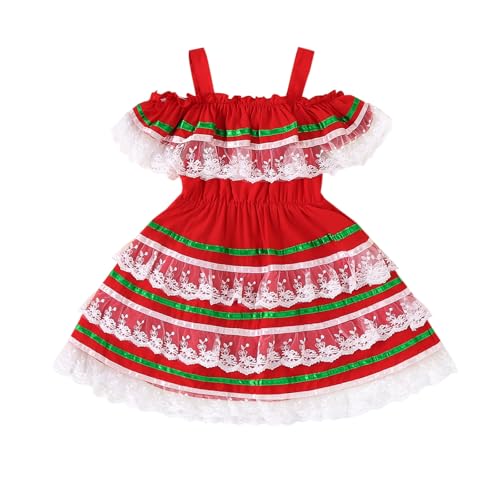 Toddler Girls Mexican Dress Ethnic Fiesta Dress