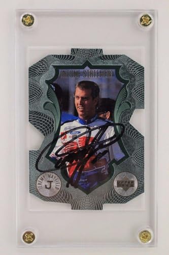 Topps Nascar Driver Jeremy Mayfield Autographed Signed Is Upper Deck 7 Card W/ Holder - Autographed Nascar Cards