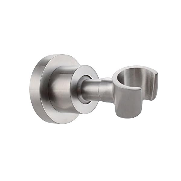 Massiver Edelstahl Brausehalter mit Kugelgelenk universal Modell KF – B808