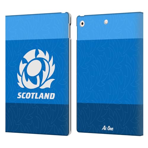 Housse cuir iPad 10.2 Écosse Rugby motif graphique 2021