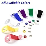 For Honda Civic EG Billet Aluminum Radiator Stay Mount Bracket+Washer (Purple)