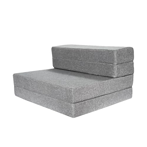 K´Foam Store Sofá Cama y Colchón Plegable, Ideal para Camping, Apartamentos, Viajes, Invitados (90 x 190 x 11)