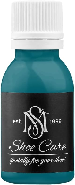 Universal Leather Dye - NCS S 5040-B20G Blackest Teal Navy - High Coverage Leather Paint for Shoes, Bags, Canvas & Sneakers by MAVI STEP - 0.85 fl oz / 25 ml