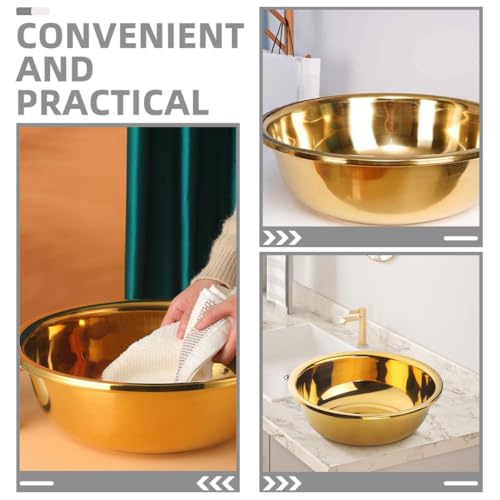 Tazón Mezclador de Acero Inoxidable para Cocina 32 cm miniatura 3