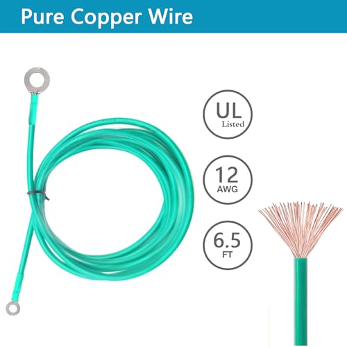 Minidodoca Generator grounding kit with 6.5ft Female Ground Cord