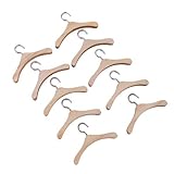 Material: Holz, Metall Baoblaze 6X 10 Kleiderbügel Garderobenbügel für 1/6 Puppen Möbel Zubehör