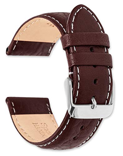 Debeer Brand Sport Leather Watch Band - Brown 24Mm (Long Length) #TOP17