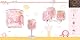 Dalber Kinder Tischlampe Nachttischlampe kinderzimmer Little Elephant Elefant Tiere Rose, 61331s, E14
