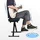 VOHALO Gitarren Fußbank 6 Stufen verstellbar Gitarren Fußstütze mit rutschfester Gummiunterlage faltbar für klassische, akustische, elektrische Gitarre (Weiß)