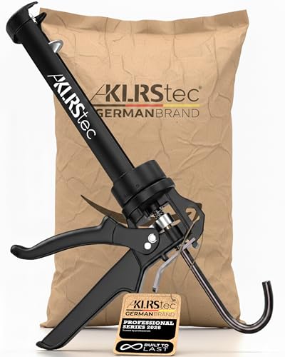 KLRStec Professional Caulk Gun 25:1 Heavy Duty Caulking Gun Smooth Rod 10oz
