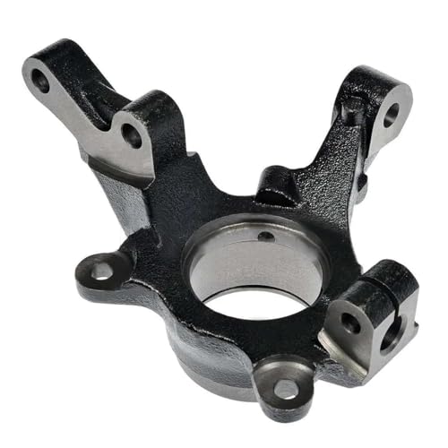Image of Detroit Axle - 2 Front Steering Knuckles for 07-17 Dodge Caliber Patriot Compass, 2007 2008 2009 2010 2011 2012 2013 2014 2015 2016 2017 Steering Knuckles Assembly Replacement