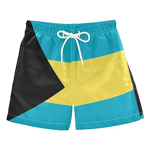 Boys Board Shorts Flag Boys Swim Trunks Shorts Teens Bathing Suit Swimwear