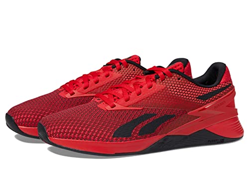 Reebok Unisex's Nano X3 Training Shoes, Vector Red/Black, 40 EU